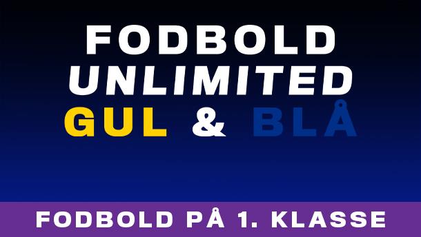 Fodbold Unlimited Gul & Blå