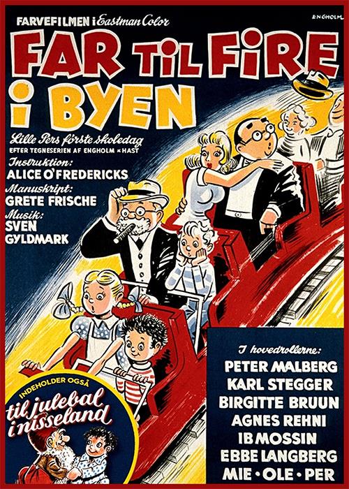 Far til fire i byen - Julebal i Nisseland - kr. 25,-